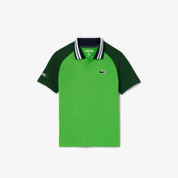 Polos Kids Lacoste Kids039 Lacoste Sport X Daniil Medvedev Jersey Polo Green Iux Polos Kids Lacoste Kids039 Lacoste Sport X Daniil Medvedev Jersey Polo Green Iux