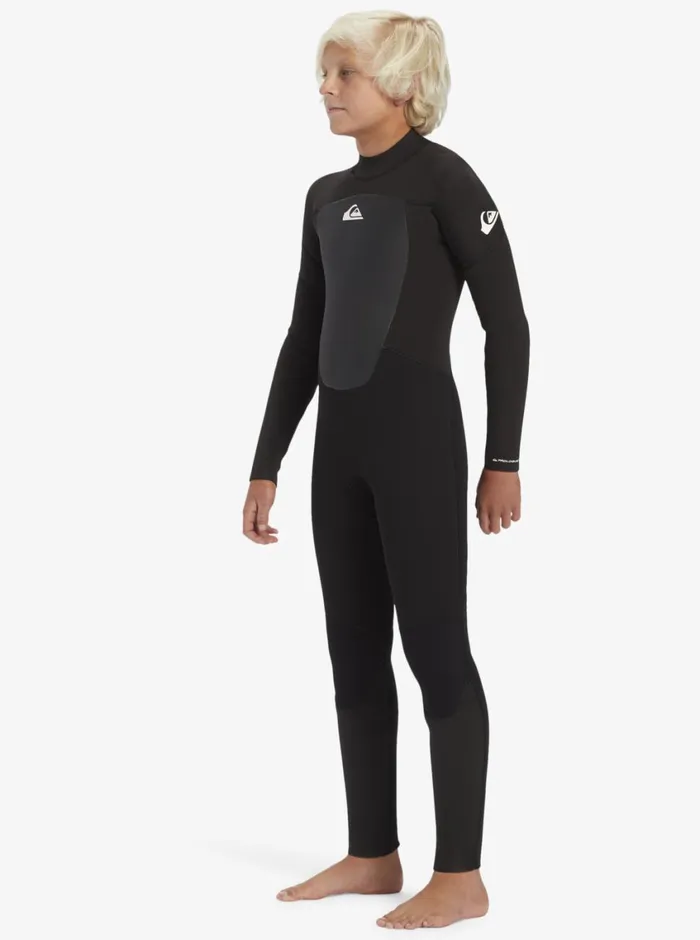 Quiksilver 816 43mm Prologue Back Zip Wetsuit Black Boys Wetsuits Quiksilver 816 43mm Prologue Back Zip Wetsuit Black Boys Wetsuits