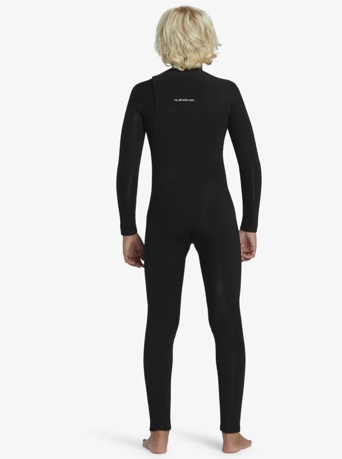 Quiksilver 816 43mm Prologue Back Zip Wetsuit Black Boys Wetsuits Quiksilver 816 43mm Prologue Back Zip Wetsuit Black Boys Wetsuits