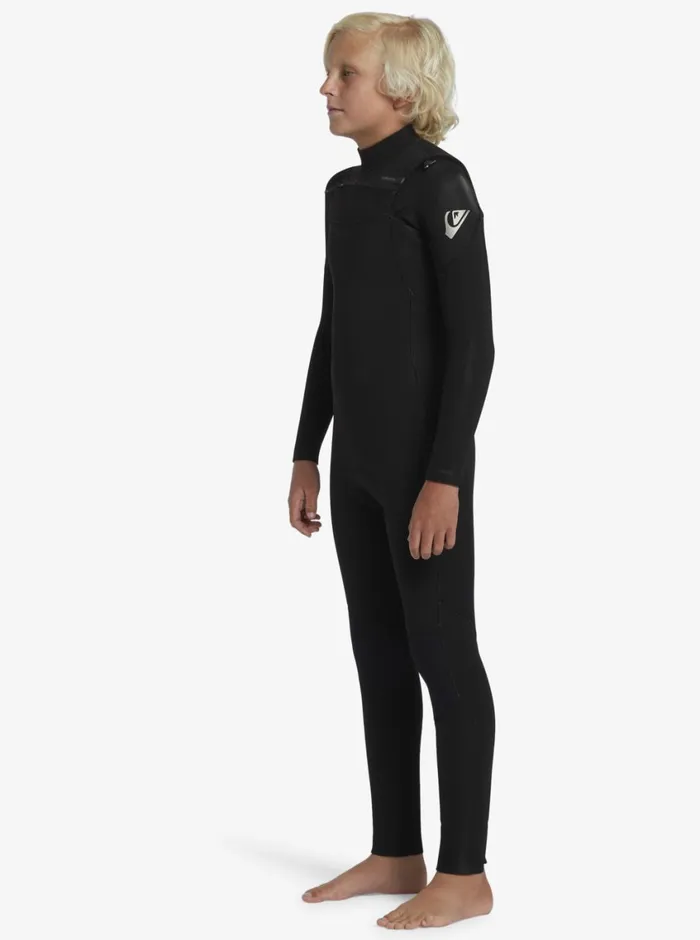 Quiksilver 816 43mm Prologue Back Zip Wetsuit Black Boys Wetsuits Quiksilver 816 43mm Prologue Back Zip Wetsuit Black Boys Wetsuits