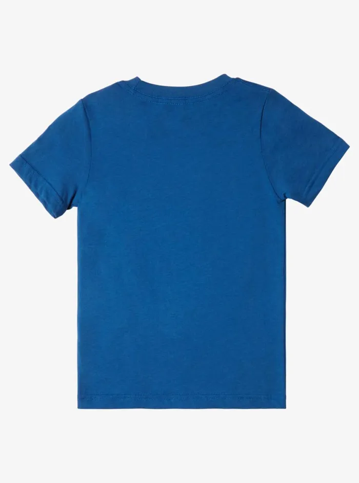 Quiksilver 816 All Terrain TShirt Monaco Blue Boys Tees Quiksilver 816 All Terrain TShirt Monaco Blue Boys Tees
