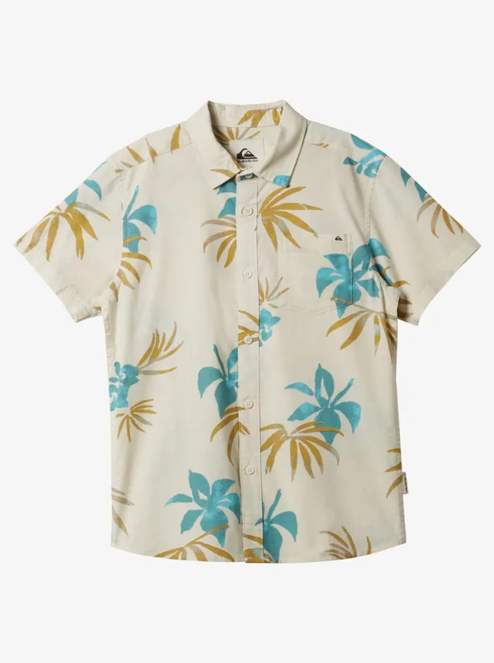 Quiksilver 816 Apero Classic Short Sleeve Woven Shirt Snow White Aop Mix Bag Ss Boys Shirts Quiksilver 816 Apero Classic Short Sleeve Woven Shirt Snow White Aop Mix Bag Ss Boys Shirts