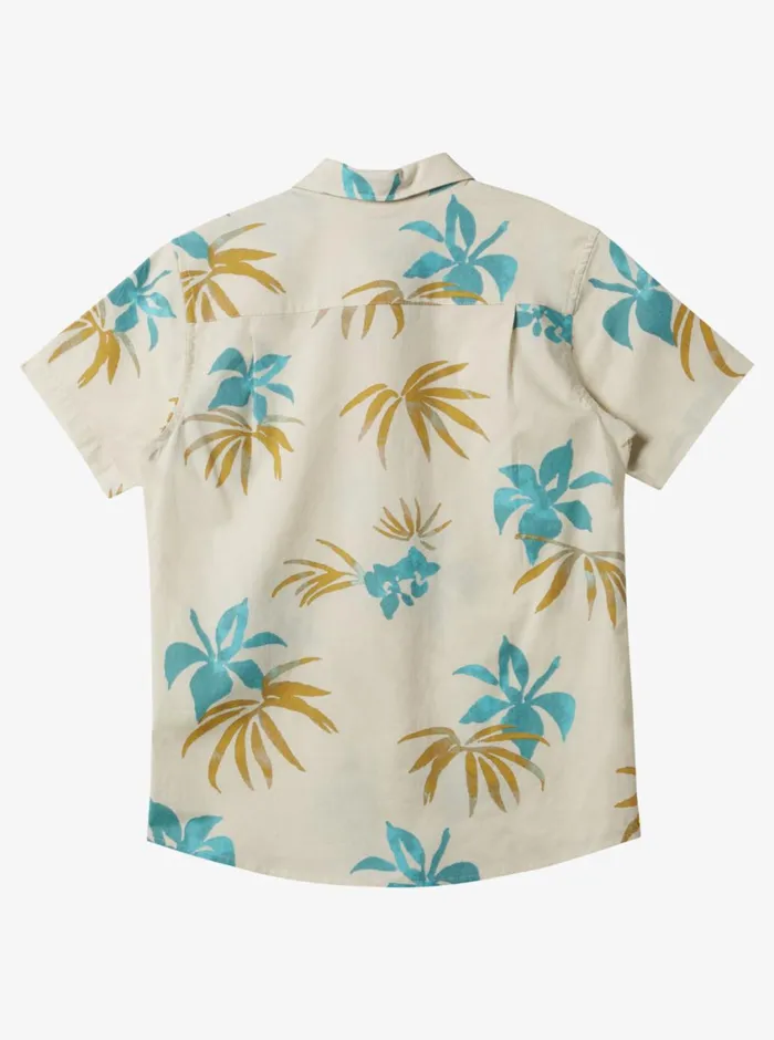 Quiksilver 816 Apero Classic Short Sleeve Woven Shirt Snow White Aop Mix Bag Ss Boys Shirts Quiksilver 816 Apero Classic Short Sleeve Woven Shirt Snow White Aop Mix Bag Ss Boys Shirts