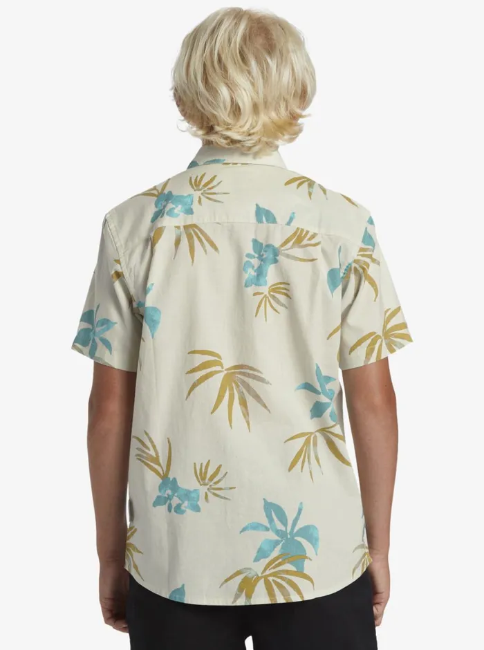 Quiksilver 816 Apero Classic Short Sleeve Woven Shirt Snow White Aop Mix Bag Ss Boys Shirts Quiksilver 816 Apero Classic Short Sleeve Woven Shirt Snow White Aop Mix Bag Ss Boys Shirts