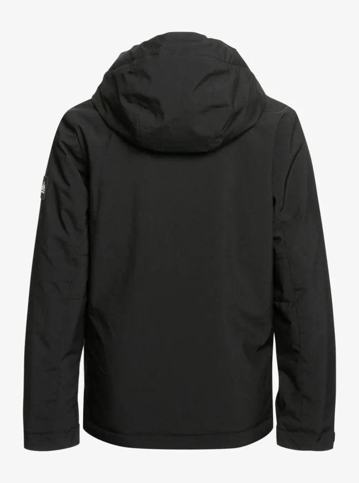 Quiksilver 816 Mission Solid Insulated Snow Jacket True Black Boys Snow Jackets Quiksilver 816 Mission Solid Insulated Snow Jacket True Black Boys Snow Jackets