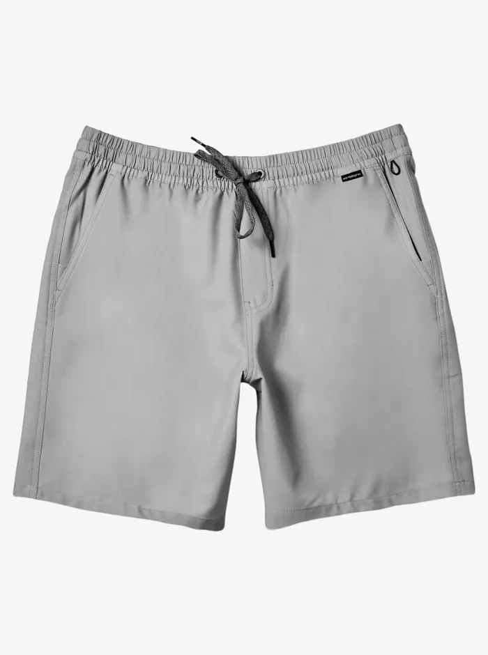 Quiksilver 816 Taxer Amphibian 13034 Hybrid Shorts Quarry Boys Shorts
