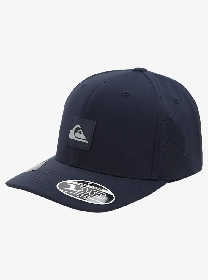 Quiksilver Adapted Flexfit Hat Insignia Blue Mens Hats