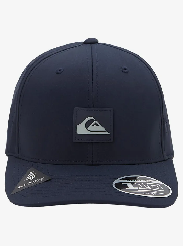 Quiksilver Adapted Flexfit Hat Insignia Blue Mens Hats