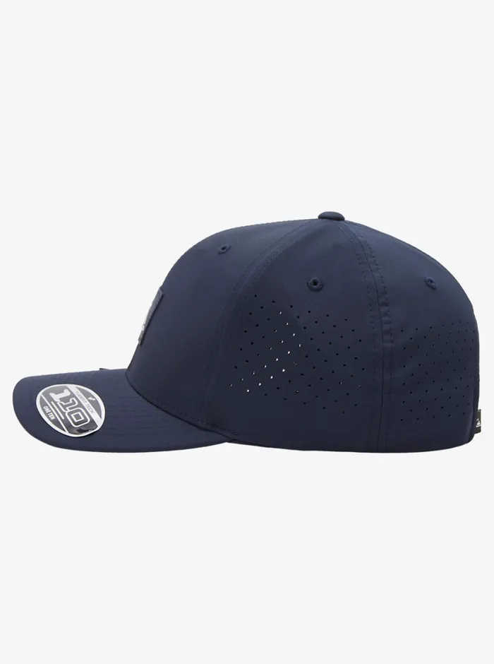Quiksilver Adapted Flexfit Hat Insignia Blue Mens Hats