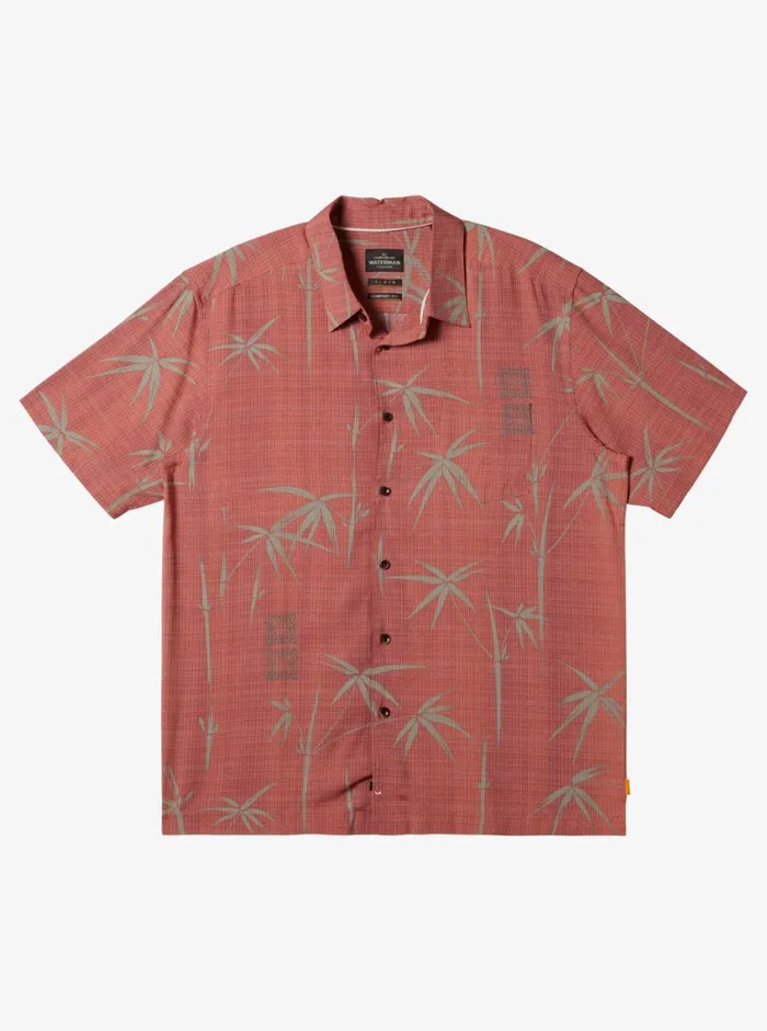Quiksilver Bamboo Bay Woven Shirt Mango Bamboo Bay Woven MensWaterman Shirts and Polos