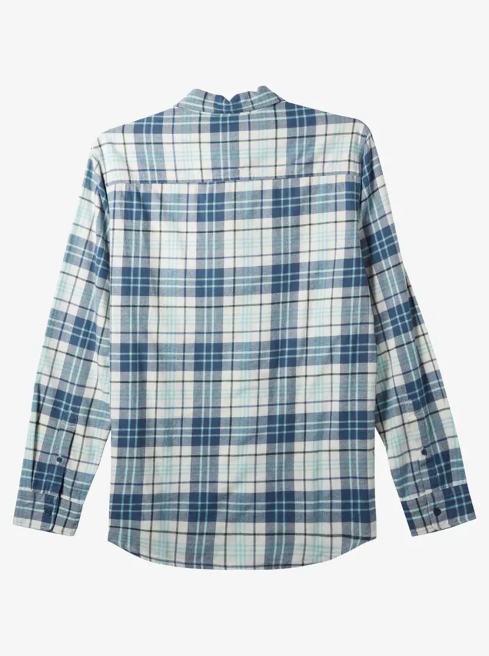 Quiksilver Banchor Long Sleeve Shirt Snow White Banchor Mens Shirts and Polos Quiksilver Banchor Long Sleeve Shirt Snow White Banchor Mens Shirts and Polos