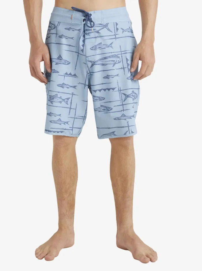 Quiksilver Bento Box 19034 Boardshorts Bento Dusk Blue MensWaterman Shorts and Amphibians