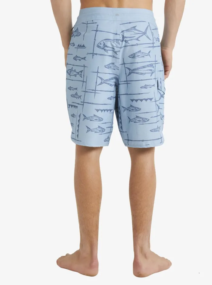 Quiksilver Bento Box 19034 Boardshorts Bento Dusk Blue MensWaterman Shorts and Amphibians