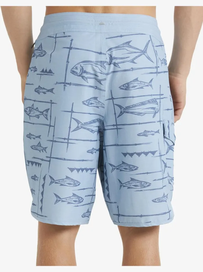 Quiksilver Bento Box 19034 Boardshorts Bento Dusk Blue MensWaterman Shorts and Amphibians
