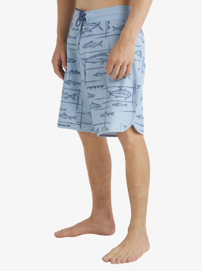 Quiksilver Bento Box 19034 Boardshorts Bento Dusk Blue MensWaterman Shorts and Amphibians