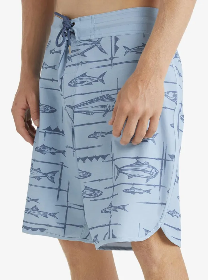Quiksilver Bento Box 19034 Boardshorts Bento Dusk Blue MensWaterman Shorts and Amphibians
