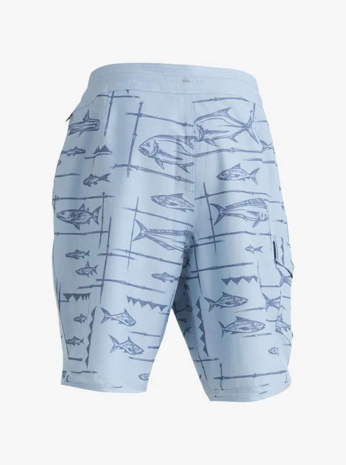 Quiksilver Bento Box 19034 Boardshorts Bento Dusk Blue MensWaterman Shorts and Amphibians