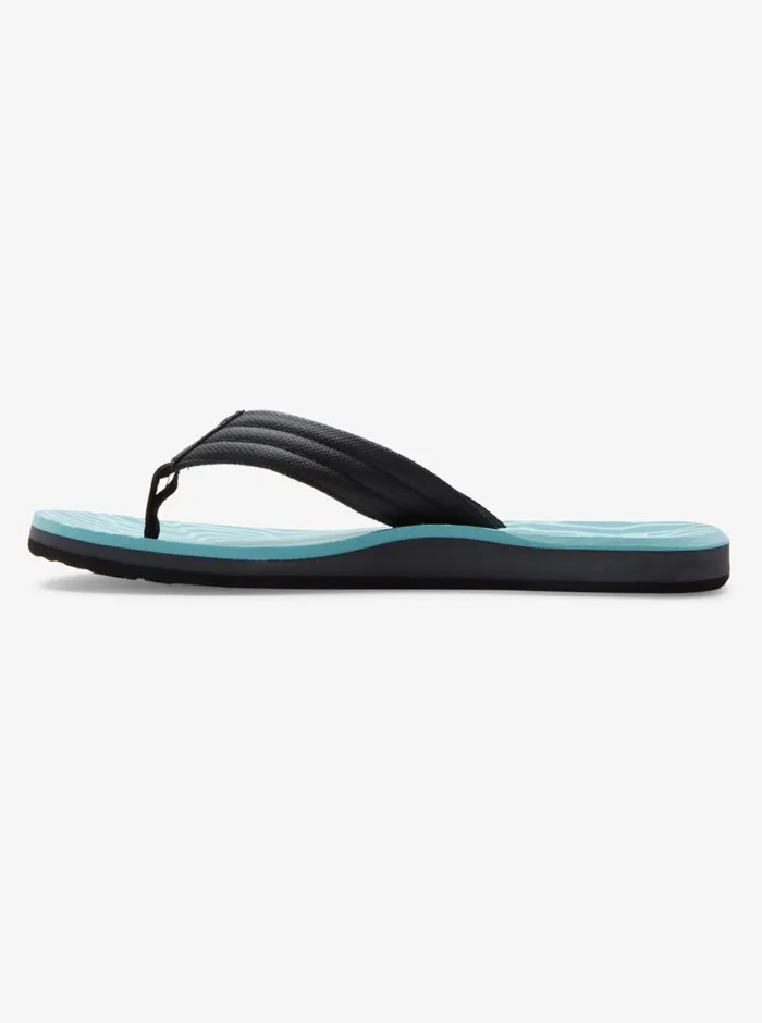 Quiksilver Carver Print Sandals Blue 7 Mens Sandals Quiksilver Carver Print Sandals Blue 7 Mens Sandals