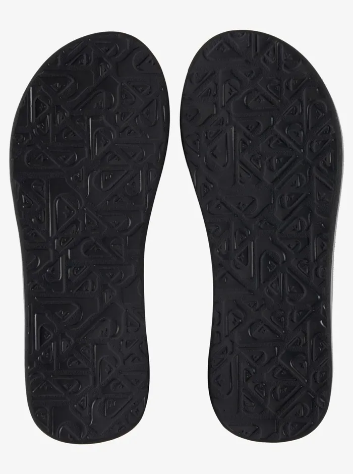 Quiksilver Carver Squish Sandals Blackgreyblack Mens Sandals