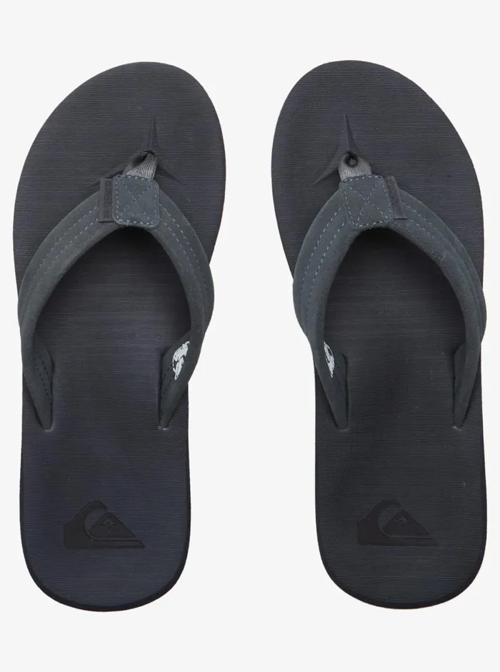 Quiksilver Carver Suede Recycled Sandals Grey 2 Mens Sandals Quiksilver Carver Suede Recycled Sandals Grey 2 Mens Sandals