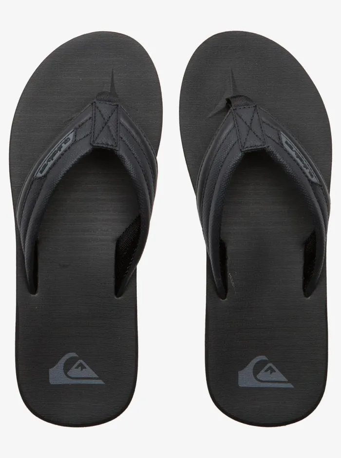 Quiksilver Carver Tropics III Sandals Black 2 Mens Sandals Quiksilver Carver Tropics III Sandals Black 2 Mens Sandals