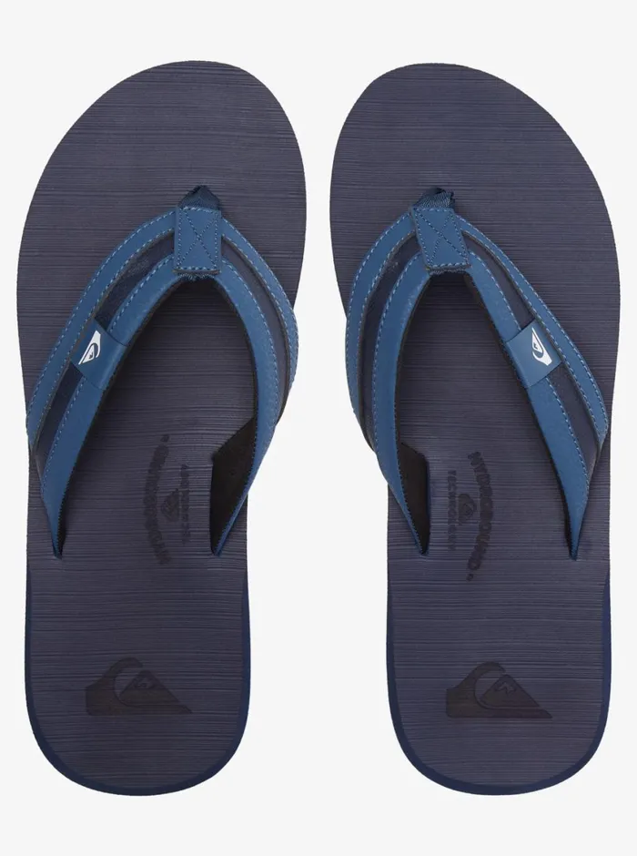 Quiksilver Carving Squish Sandals Blue 1 Mens Sandals Quiksilver Carving Squish Sandals Blue 1 Mens Sandals