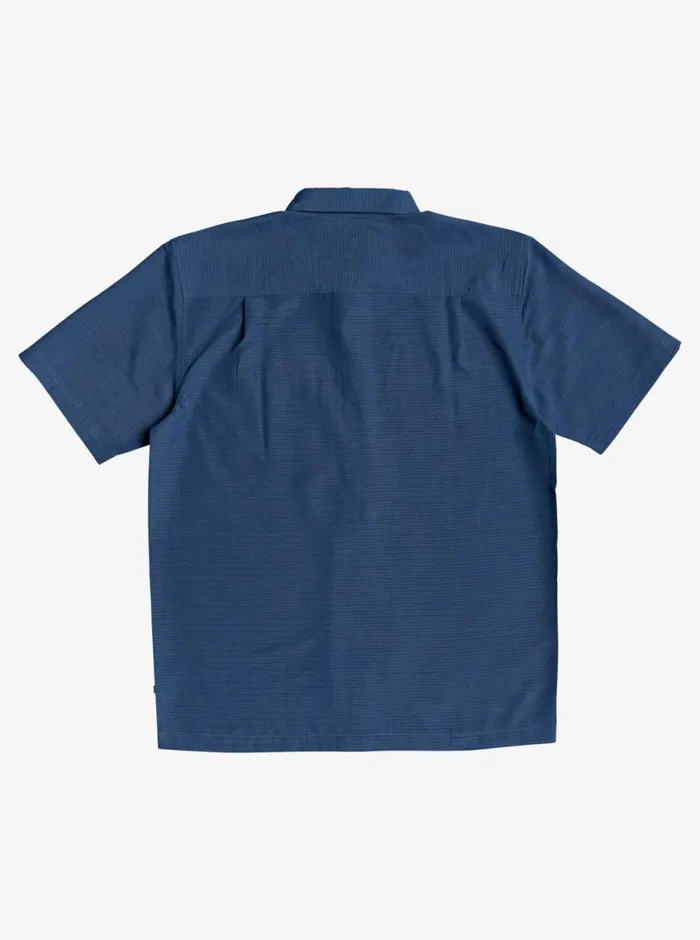 Quiksilver Centinela Premium AntiWrinkle Shirt Midnight Navy Centinella MensWaterman Shirts and Polos Quiksilver Centinela Premium AntiWrinkle Shirt Midnight Navy Centinella MensWaterman Shirts and Polos