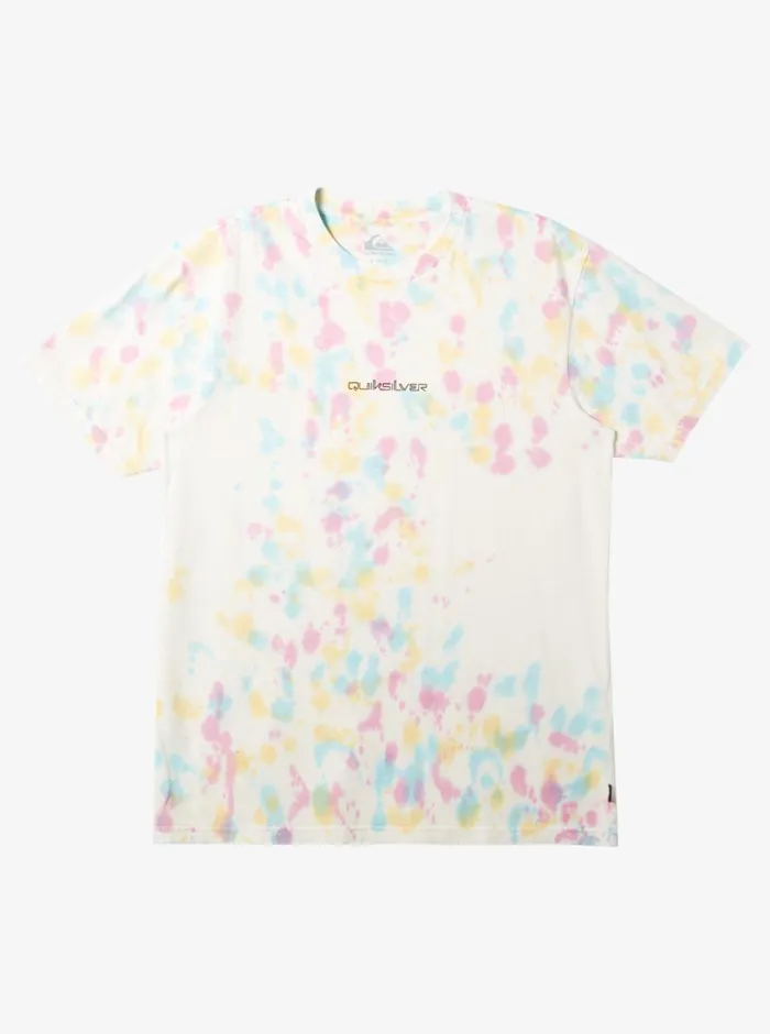 Quiksilver Cosmic Cloud TShirt Snow White Mens Tees