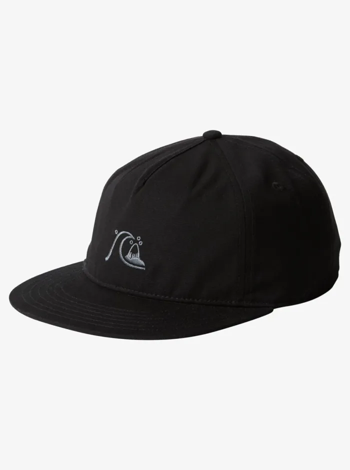 Quiksilver DNA Bubble Snapback Hat Black Mens Hats