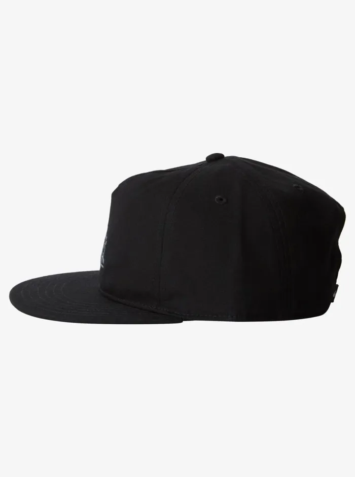 Quiksilver DNA Bubble Snapback Hat Black Mens Hats