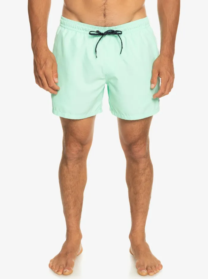 Quiksilver Everyday 15034 Volleys Green Gecko Mens Elastic Waist