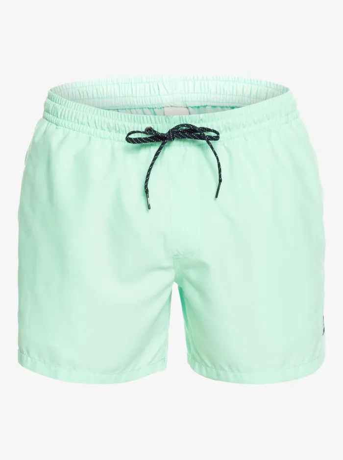 Quiksilver Everyday 15034 Volleys Green Gecko Mens Elastic Waist Quiksilver Everyday 15034 Volleys Green Gecko Mens Elastic Waist