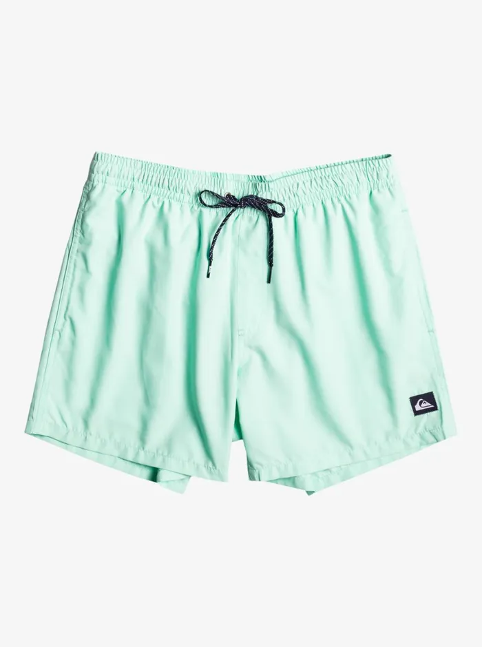 Quiksilver Everyday 15034 Volleys Green Gecko Mens Elastic Waist Quiksilver Everyday 15034 Volleys Green Gecko Mens Elastic Waist