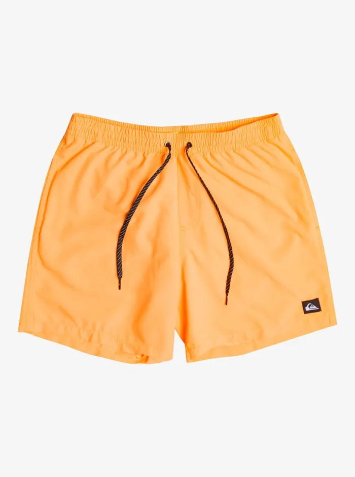 Quiksilver Everyday 17034 Volleys Orange Pop Mens Elastic Waist