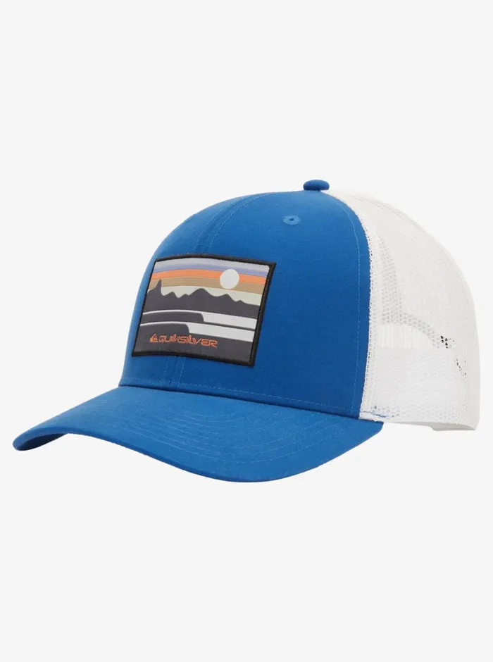 Quiksilver Fabled Season Trucker Hat Monaco Blue Mens Hats