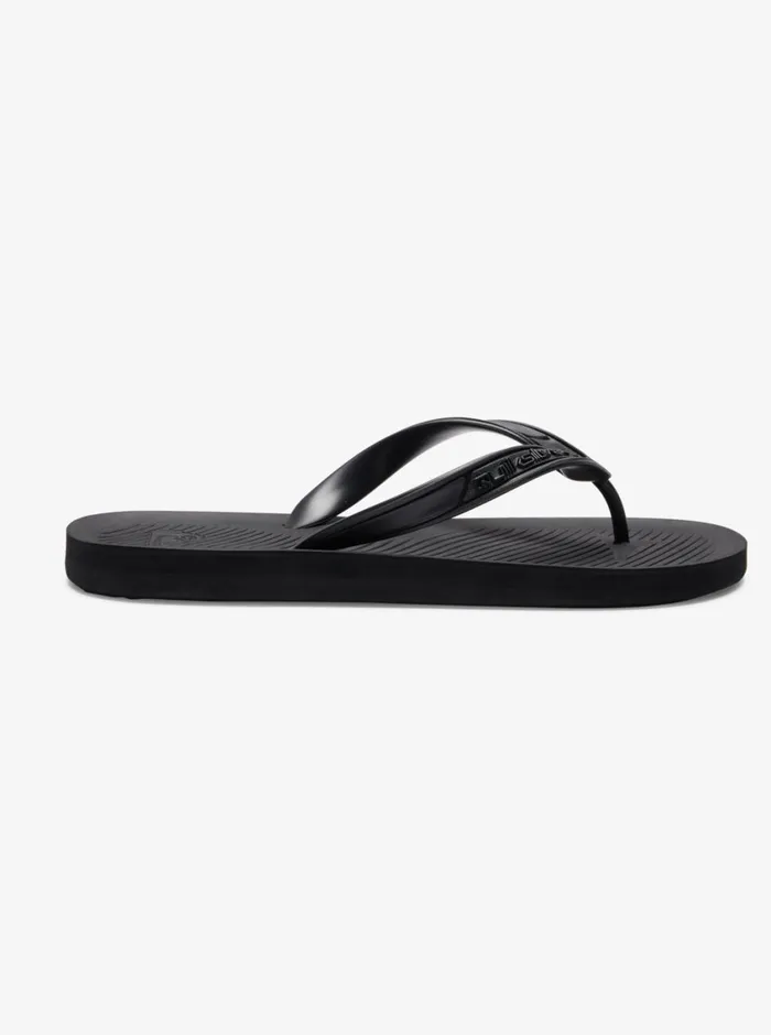 Quiksilver Haleiwa Core FlipFlops Black 2 Mens Sandals Quiksilver Haleiwa Core FlipFlops Black 2 Mens Sandals