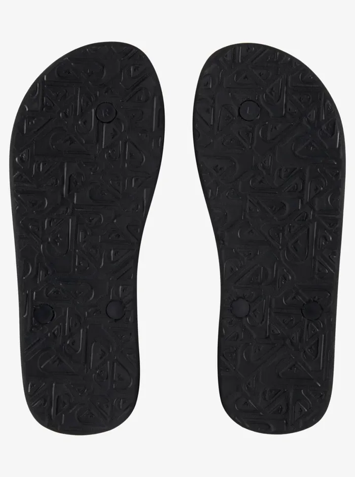 Quiksilver Haleiwa Core FlipFlops Black 2 Mens Sandals Quiksilver Haleiwa Core FlipFlops Black 2 Mens Sandals
