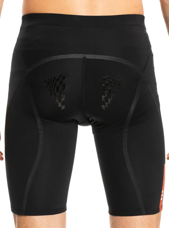 Quiksilver Highline Pro Surf Compression Short Black Mens Wetsuits Quiksilver Highline Pro Surf Compression Short Black Mens Wetsuits