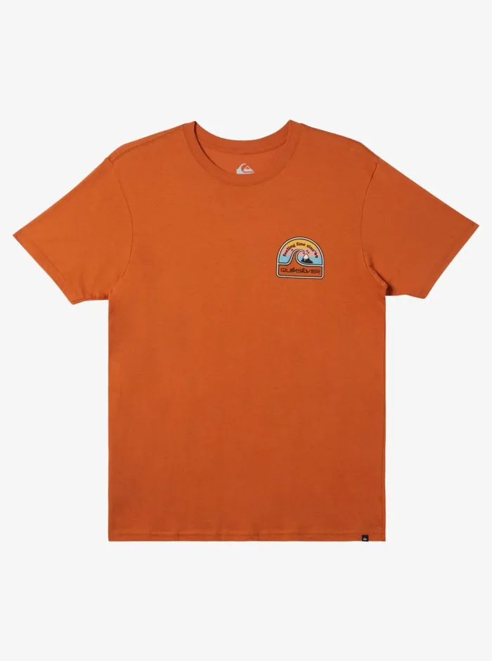 Quiksilver In The Groove TShirt Mango Mens Tees
