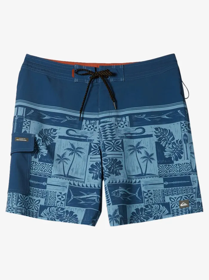 Quiksilver Jig Saw 19034 Boardshorts Jig Saw Ensign Blue MensWaterman Boardshorts Quiksilver Jig Saw 19034 Boardshorts Jig Saw Ensign Blue MensWaterman Boardshorts