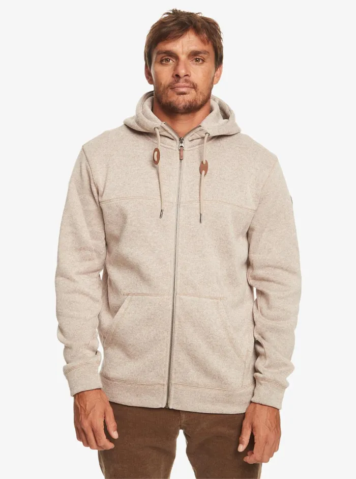 Quiksilver Keller ZipUp Hoodie Goat Heather Mens Sweatshirts and Hoodies Quiksilver Keller ZipUp Hoodie Goat Heather Mens Sweatshirts and Hoodies