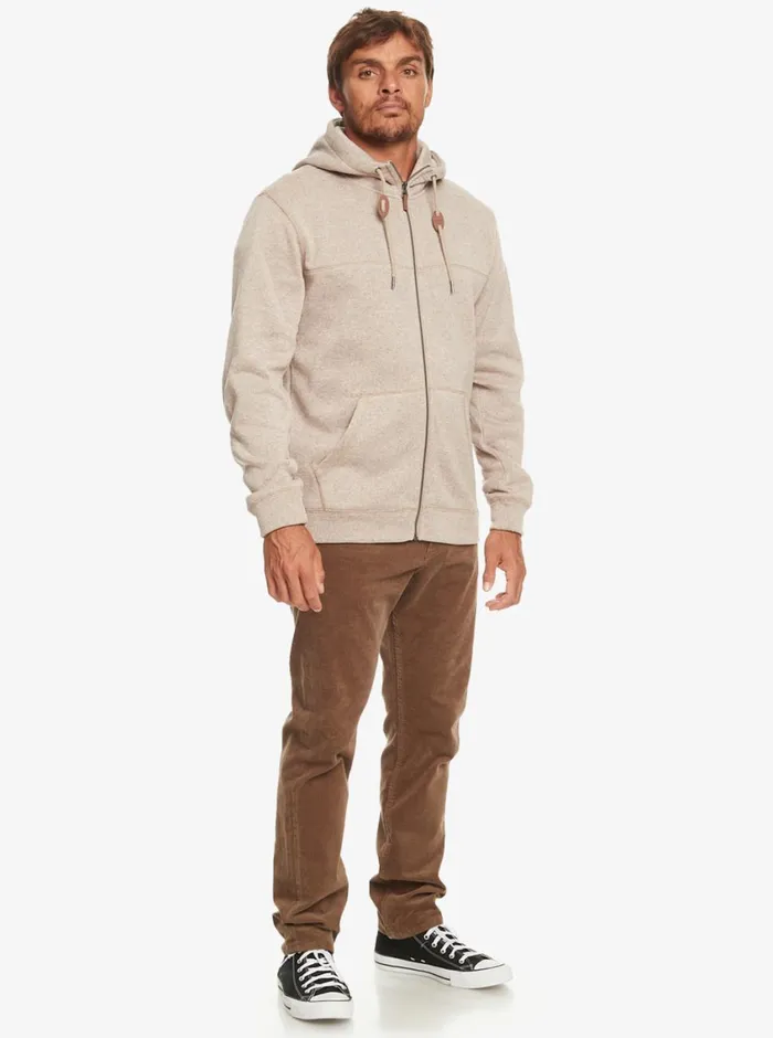 Quiksilver Keller ZipUp Hoodie Goat Heather Mens Sweatshirts and Hoodies Quiksilver Keller ZipUp Hoodie Goat Heather Mens Sweatshirts and Hoodies