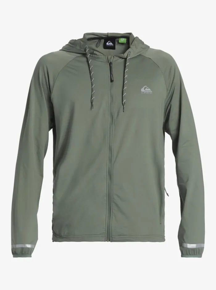 Quiksilver Knit Training Technical ZipUp Hoodie Laurel Wreath Mens Sweatshirts and Hoodies Quiksilver Knit Training Technical ZipUp Hoodie Laurel Wreath Mens Sweatshirts and Hoodies