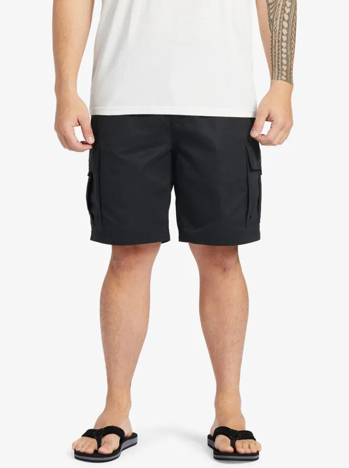 Quiksilver Maldive Atoll Cargo 20034 Shorts Black MensWaterman Shorts and Amphibians