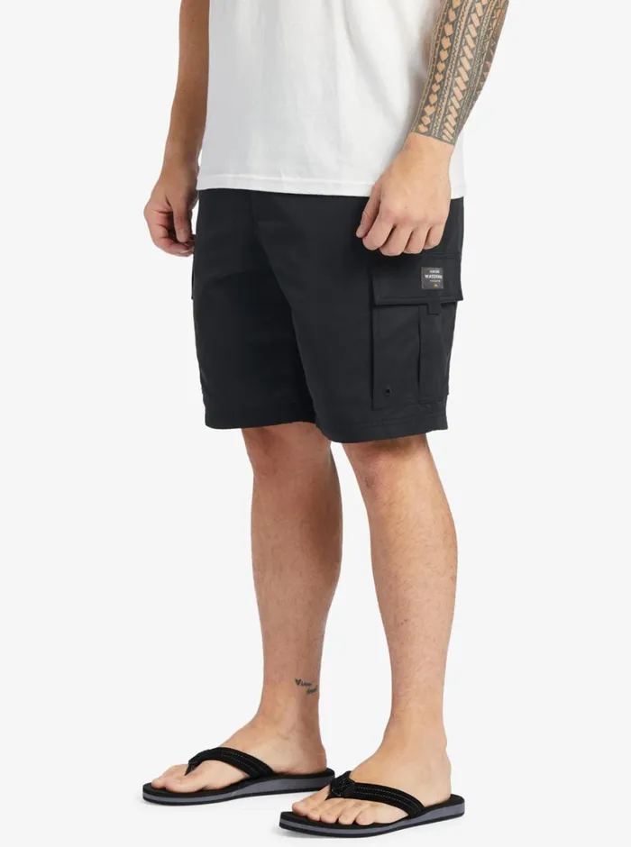 Quiksilver Maldive Atoll Cargo 20034 Shorts Black MensWaterman Shorts and Amphibians