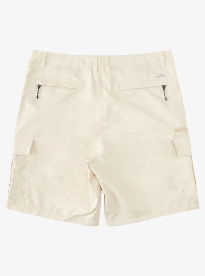 Quiksilver Maldive Atoll Cargo 20034 Shorts Brown Rice MensWaterman Shorts and Amphibians