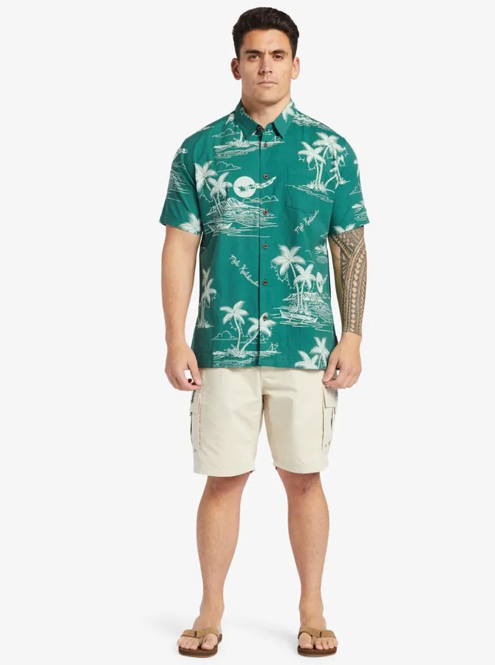 Quiksilver Maldive Atoll Cargo 20034 Shorts Brown Rice MensWaterman Shorts and Amphibians