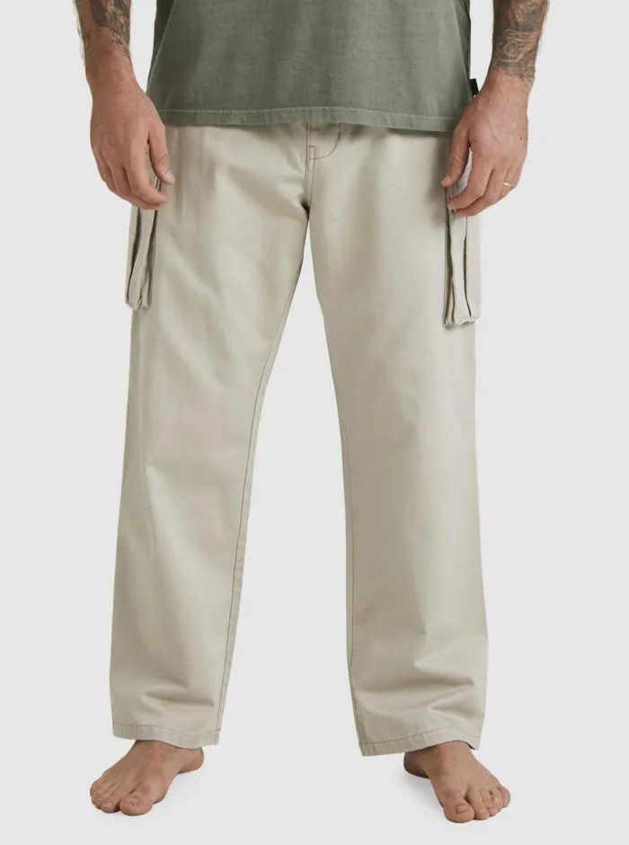Quiksilver Mikey Cargo Pants Goat Mens Pants