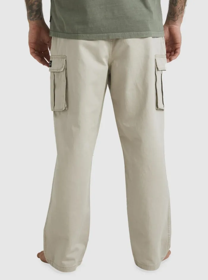 Quiksilver Mikey Cargo Pants Goat Mens Pants