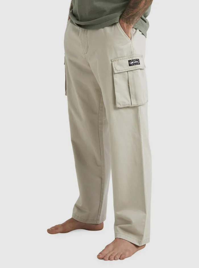 Quiksilver Mikey Cargo Pants Goat Mens Pants